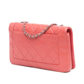 Crumpled Calfskin Bi Quilted Vintage Full Flap